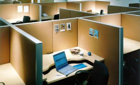 hang pictures on material cubicles